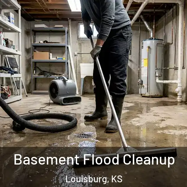  Basement Flood Cleanup Louisburg, KS