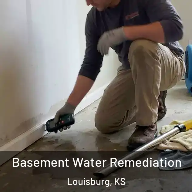 Basement Water Remediation Louisburg, KS