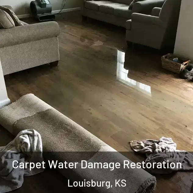 Carpet Water Damage Restoration Louisburg, KS