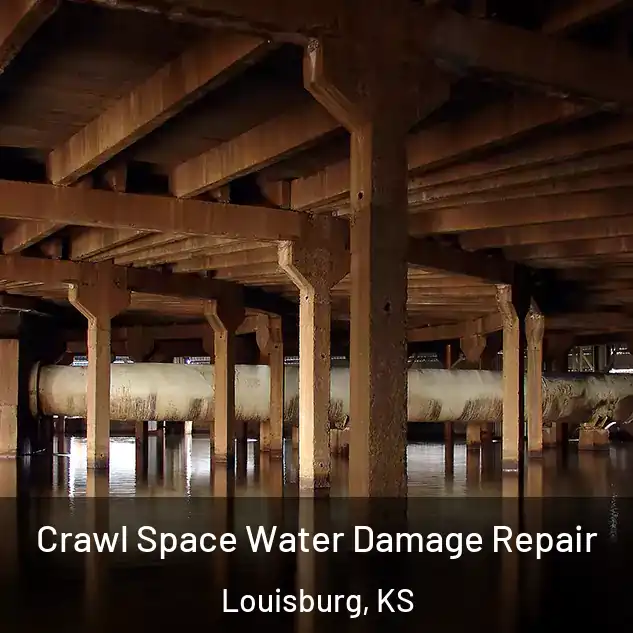  Crawl Space Water Damage Repair Louisburg, KS