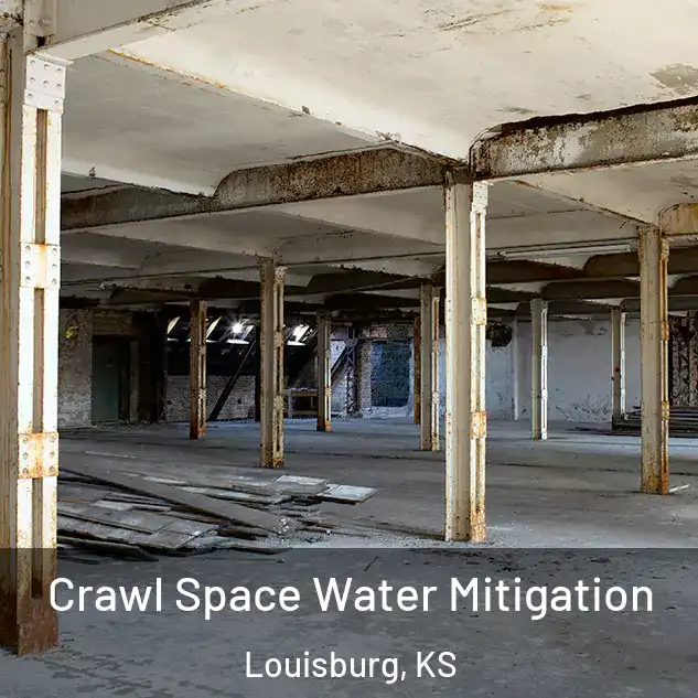  Crawl Space Water Mitigation Louisburg, KS