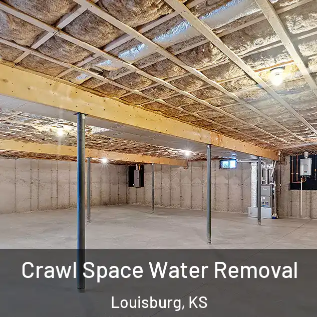  Crawl Space Water Removal Louisburg, KS