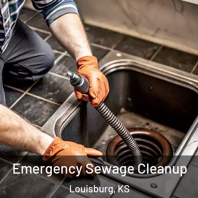  Emergency Sewage Cleanup Louisburg, KS