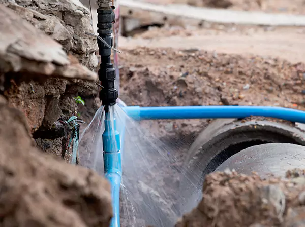 Burst Pipe Cleanup in Louisburg