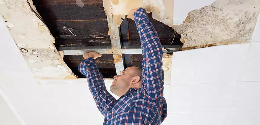 Attic Wood Rot Repair in Louisburg