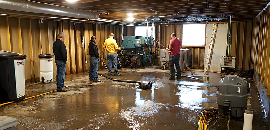 Fix Basement Flooding Problems Louisburg
