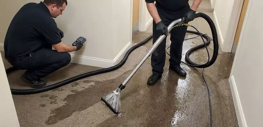 Basement Flooded Carpet Soaked Recovery in Louisburg