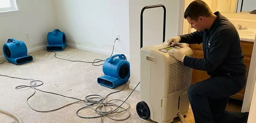 Water Damage Restoration in Louisburg