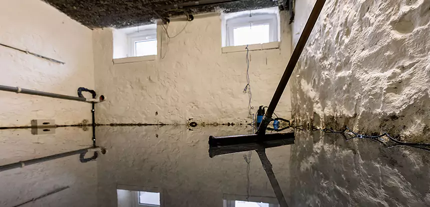 Basement Water Cleanup in Louisburg