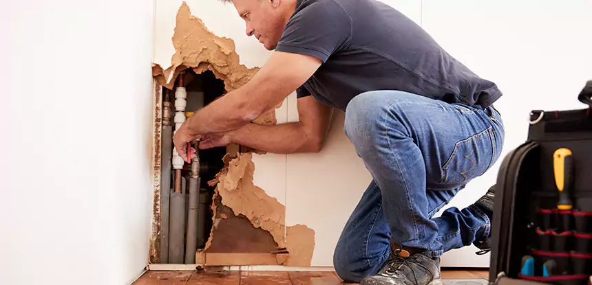 Broken Pipe Water Damage Repair in Louisburg