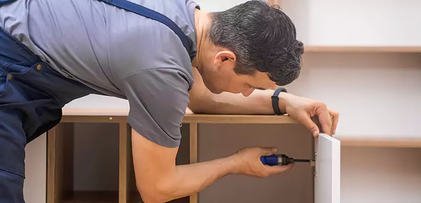 Water Damaged Cabinet Repair in Louisburg