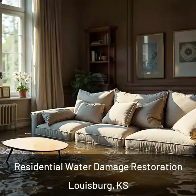  Residential Water Damage Restoration Louisburg, KS